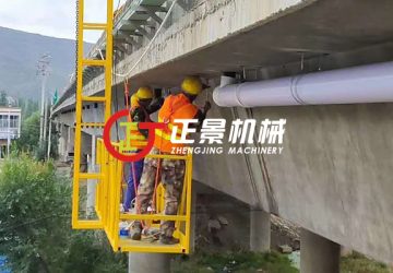 甘肅天水連霍高速公路橋梁雨水管安裝