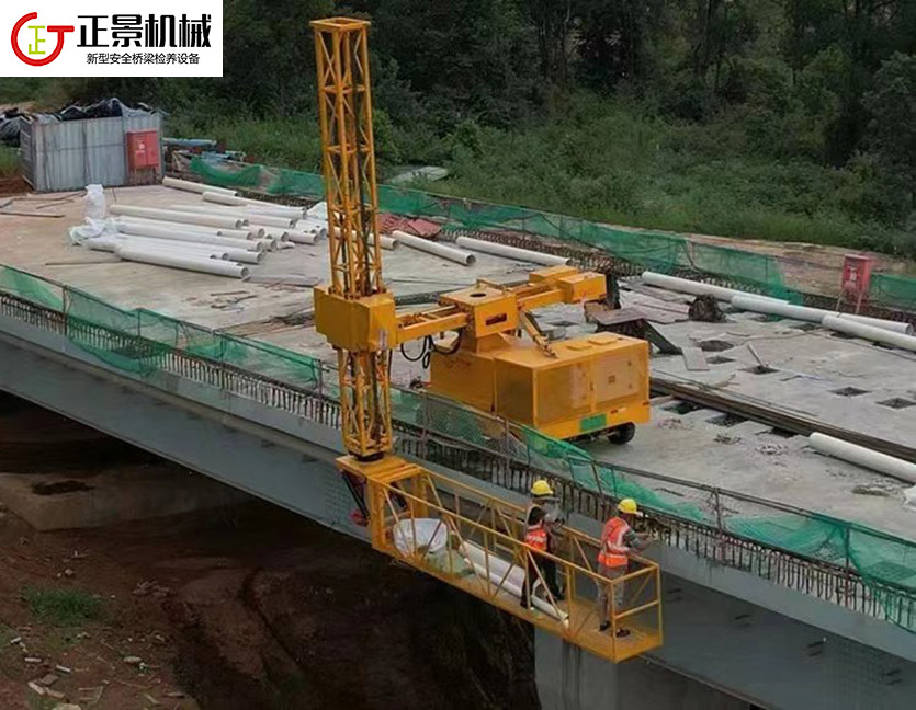 橋梁排水管安裝車